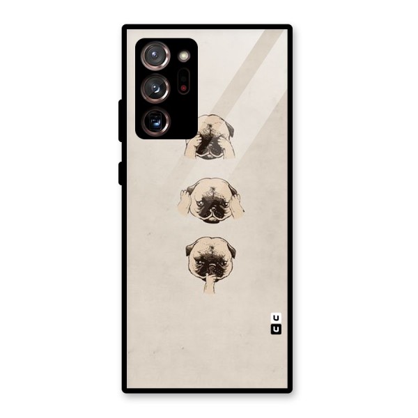 Doggo Moods Glass Back Case for Galaxy Note 20 Ultra 5G