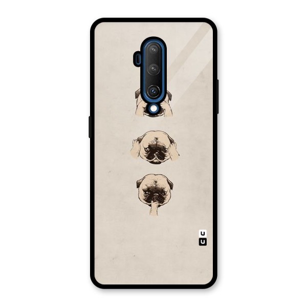 Doggo Moods Glass Back Case for OnePlus 7T Pro