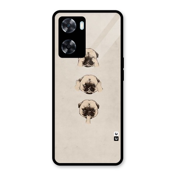 Doggo Moods Glass Back Case for Oppo A77