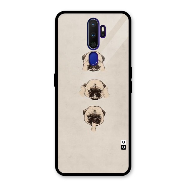 Doggo Moods Glass Back Case for Oppo A9 (2020)
