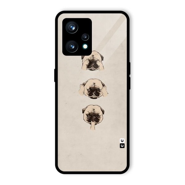 Doggo Moods Glass Back Case for Realme 9