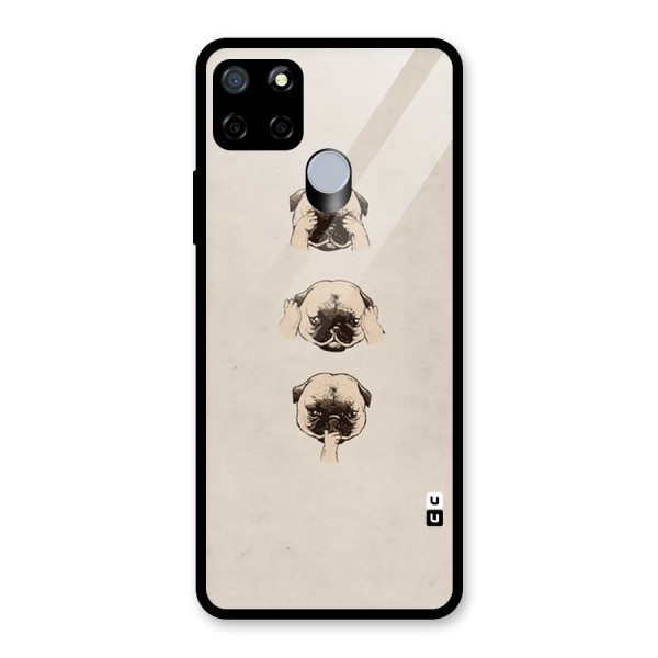 Doggo Moods Glass Back Case for Realme C12