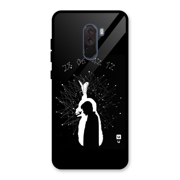 Donnie Darko Silhouette Glass Back Case for Poco F1