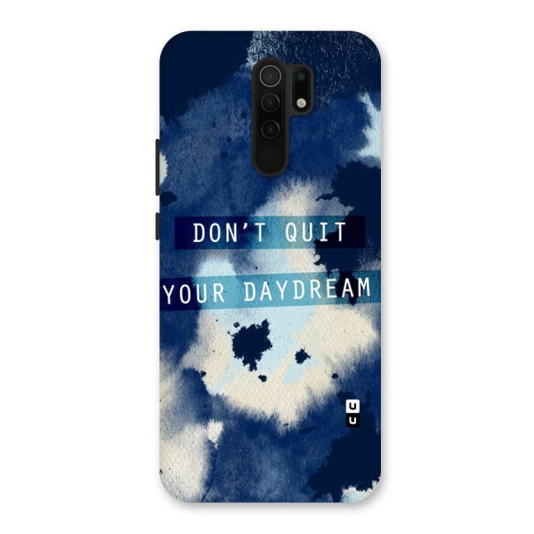 Dont Quit Back Case for Redmi 9 Prime