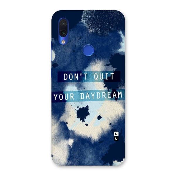 Dont Quit Back Case for Redmi Note 7