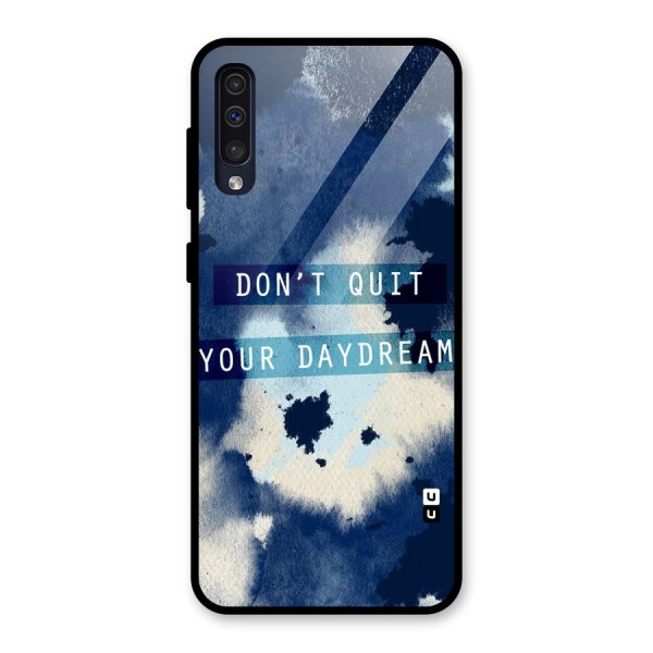 Dont Quit Glass Back Case for Galaxy A50s