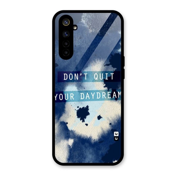 Dont Quit Glass Back Case for Realme 6