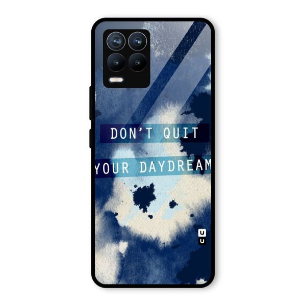 Dont Quit Glass Back Case for Realme 8 Pro