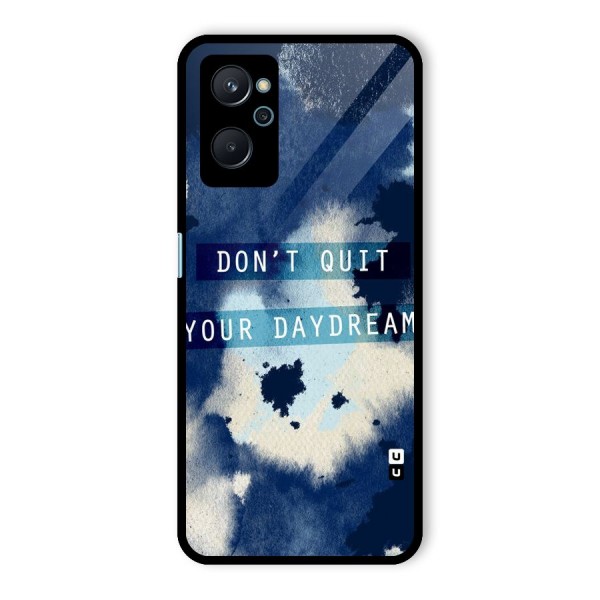 Dont Quit Glass Back Case for Realme 9i