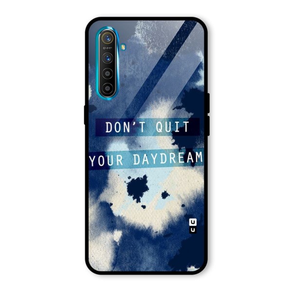 Dont Quit Glass Back Case for Realme XT