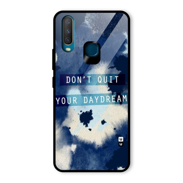 Dont Quit Glass Back Case for Vivo Y17