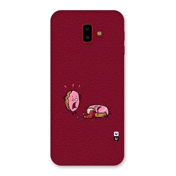 Donut Murder Back Case for Galaxy J6 Plus