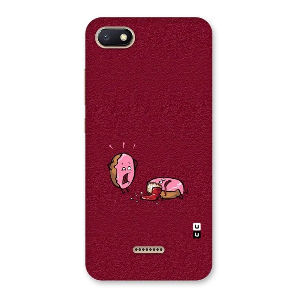 Donut Murder Back Case for Redmi 6A