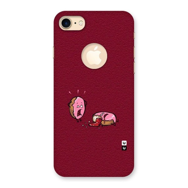 Donut Murder Back Case for iPhone 8 Logo Cut