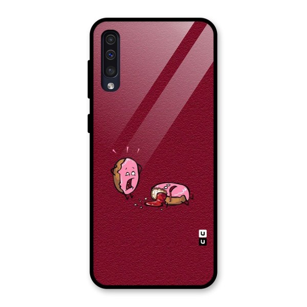 Donut Murder Glass Back Case for Galaxy A50s