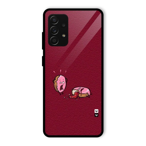 Donut Murder Glass Back Case for Galaxy A53 5G