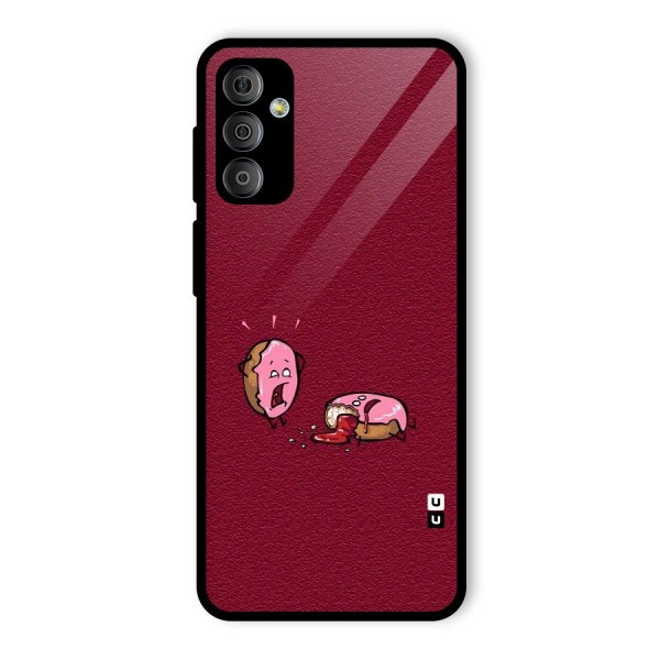 Donut Murder Glass Back Case for Galaxy F23