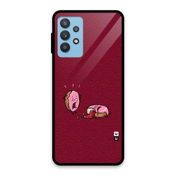 Donut Murder Glass Back Case for Galaxy M32 5G