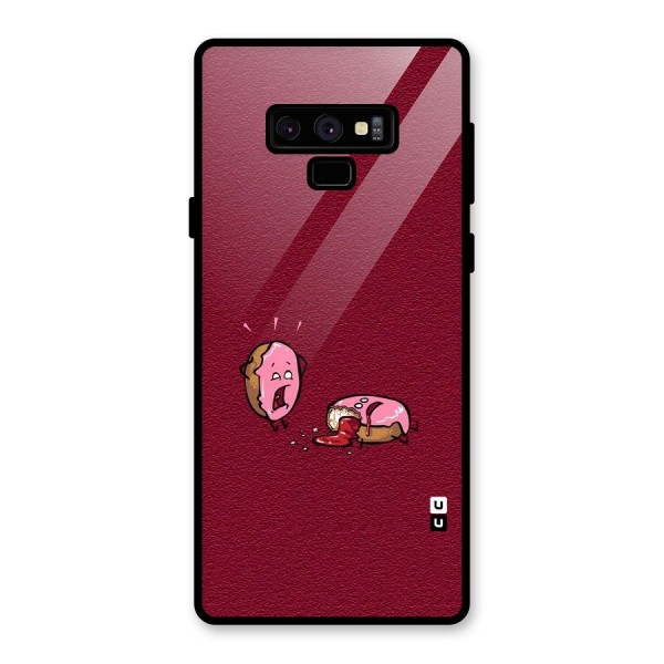 Donut Murder Glass Back Case for Galaxy Note 9