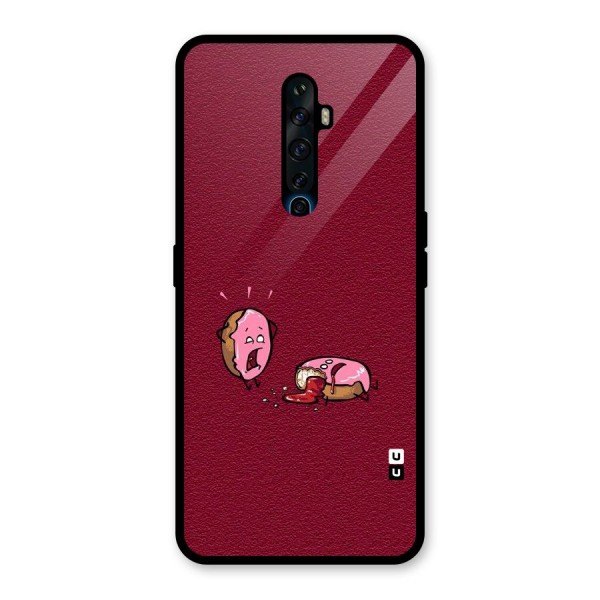 Donut Murder Glass Back Case for Oppo Reno2 Z