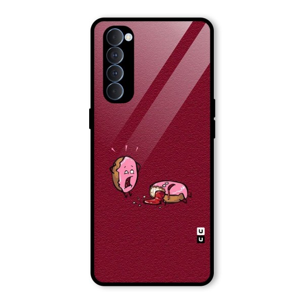 Donut Murder Glass Back Case for Oppo Reno4 Pro