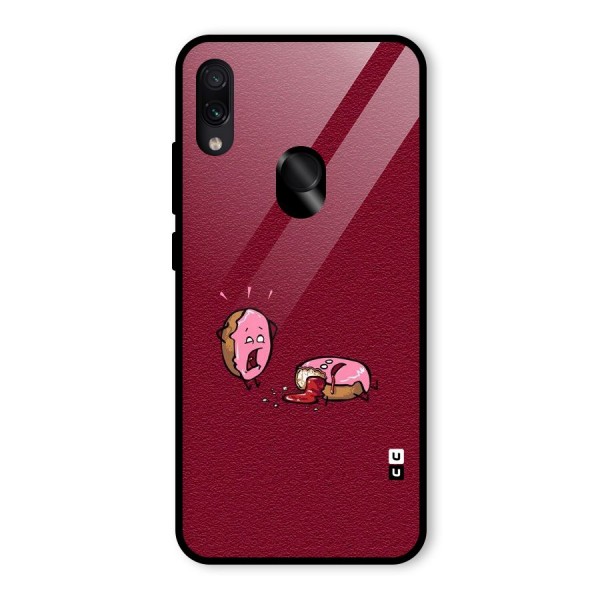 Donut Murder Glass Back Case for Redmi Note 7