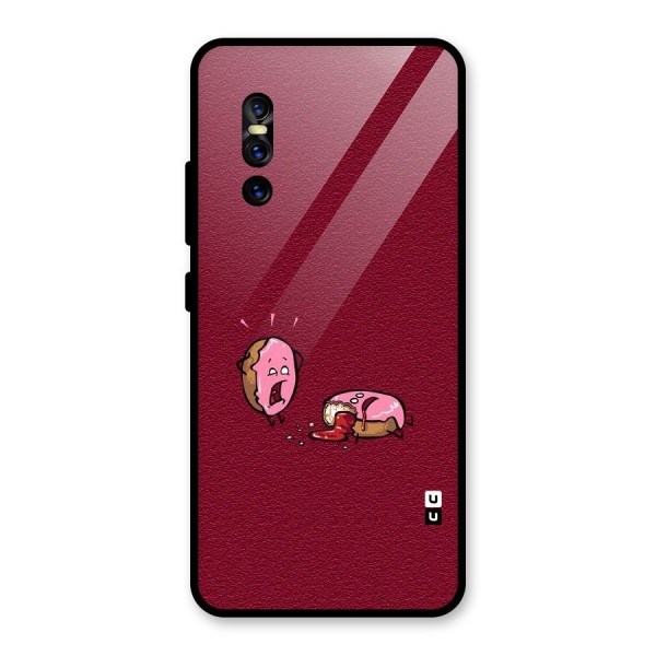 Donut Murder Glass Back Case for Vivo V15 Pro