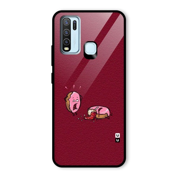 Donut Murder Glass Back Case for Vivo Y30