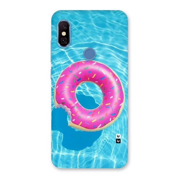 Donut Swim Back Case for Redmi Note 6 Pro