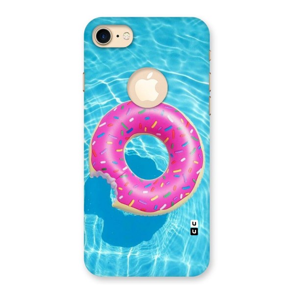 Donut Swim Back Case for iPhone 8 Logo Cut