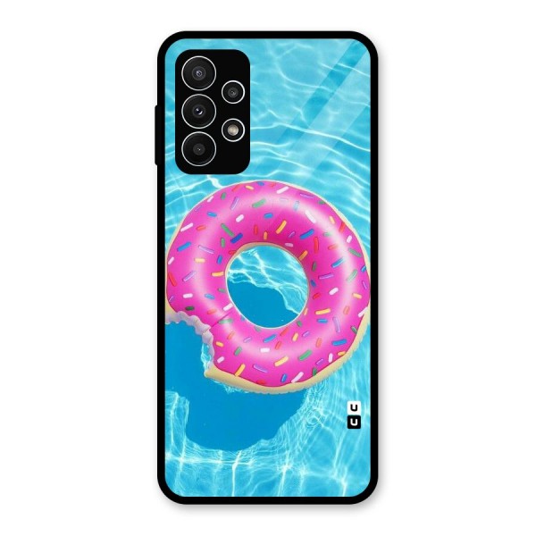 Donut Swim Glass Back Case for Galaxy A23