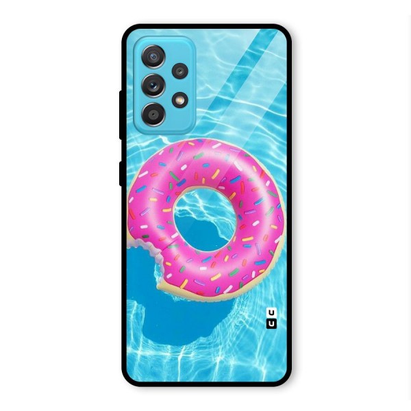 Donut Swim Glass Back Case for Galaxy A52s 5G