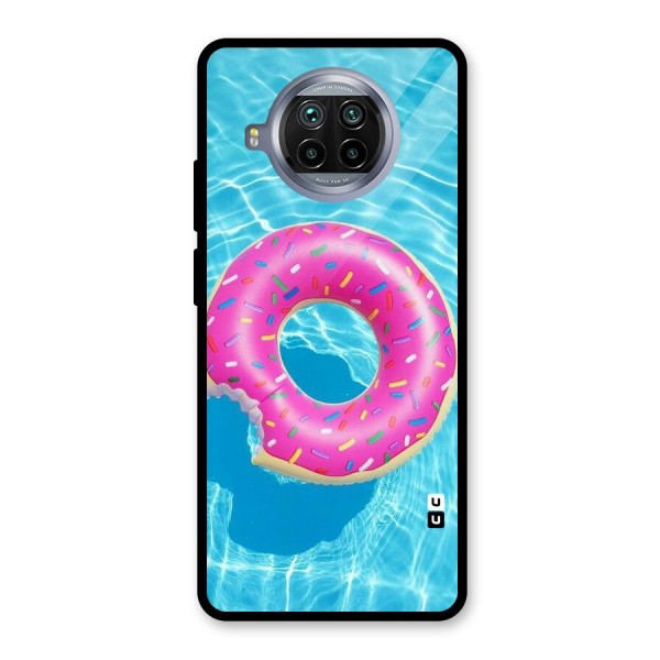 Donut Swim Glass Back Case for Mi 10i