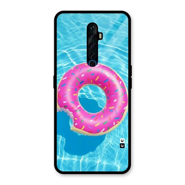 Donut Swim Glass Back Case for Oppo Reno2 Z