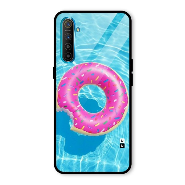 Donut Swim Glass Back Case for Realme XT