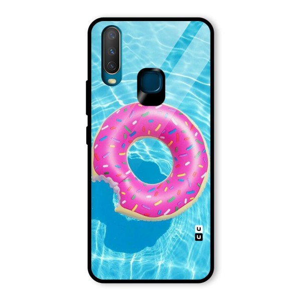 Donut Swim Glass Back Case for Vivo Y12