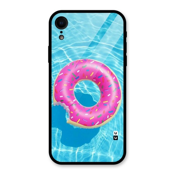 Donut Swim Glass Back Case for XR