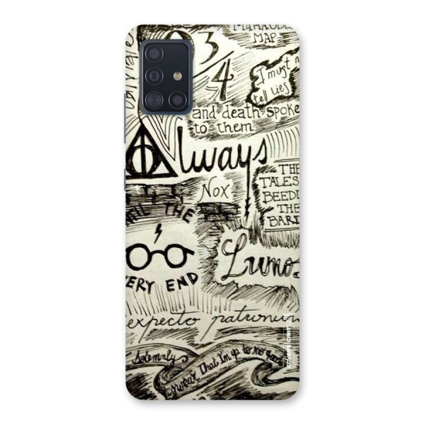 Doodle Art Back Case for Galaxy A51