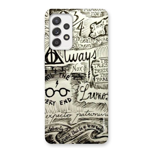 Doodle Art Back Case for Galaxy A52