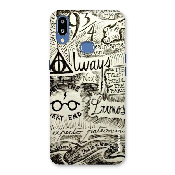 Doodle Art Back Case for Galaxy M01s