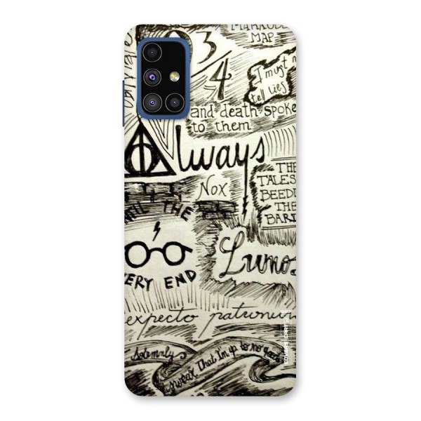 Doodle Art Back Case for Galaxy M51