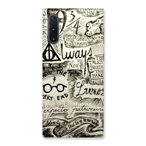 Doodle Art Back Case for Galaxy Note 10