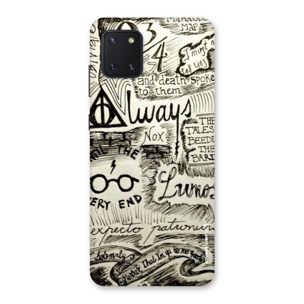 Doodle Art Back Case for Galaxy Note 10 Lite