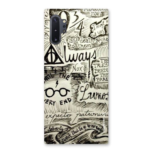 Doodle Art Back Case for Galaxy Note 10 Plus