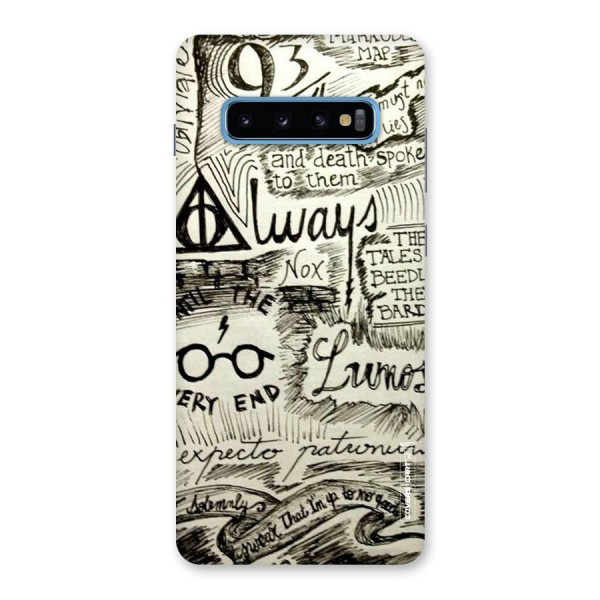 Doodle Art Back Case for Galaxy S10 Plus