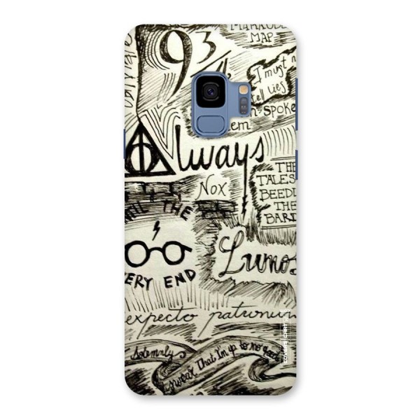 Doodle Art Back Case for Galaxy S9