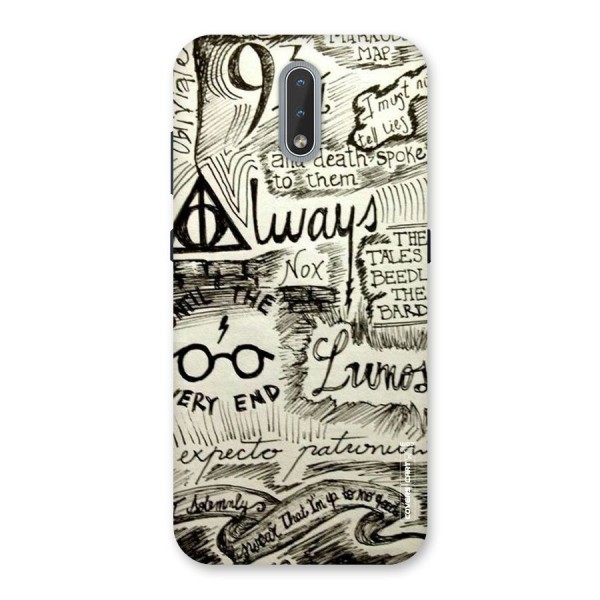 Doodle Art Back Case for Nokia 2.3