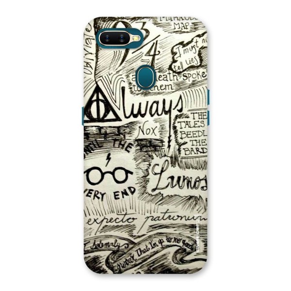 Doodle Art Back Case for Oppo A12