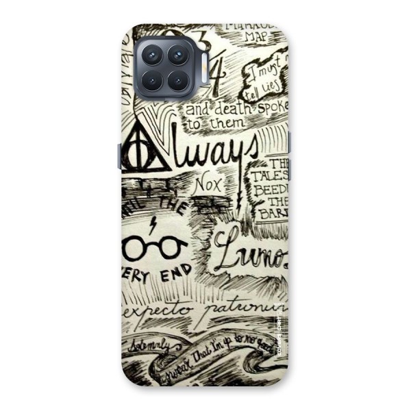 Doodle Art Back Case for Oppo F17 Pro