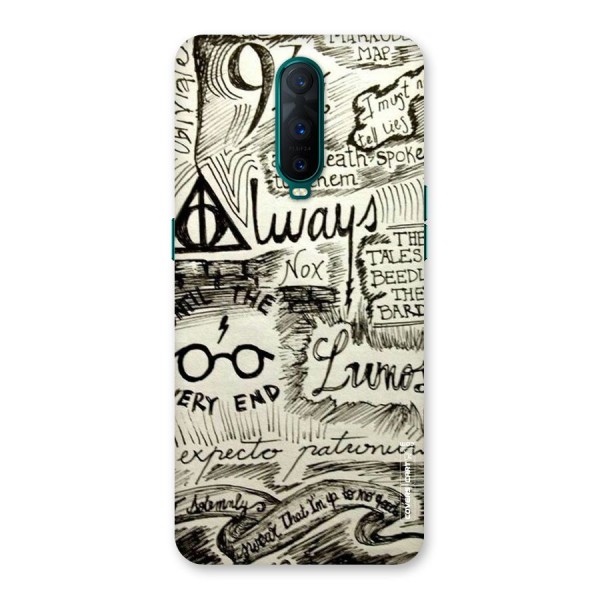 Doodle Art Back Case for Oppo R17 Pro